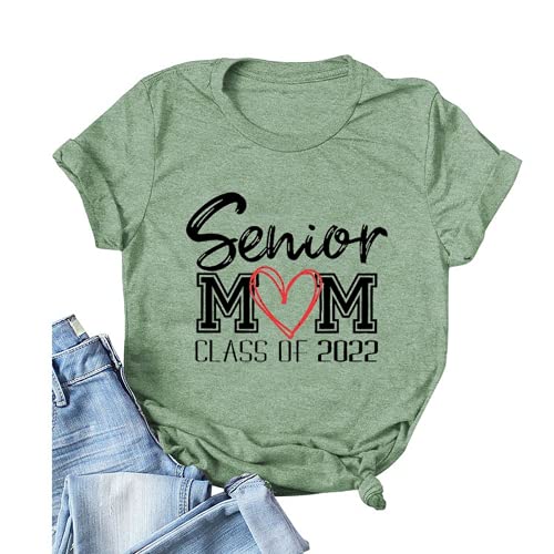 Women Senior Mom Class of 2022 Shirt