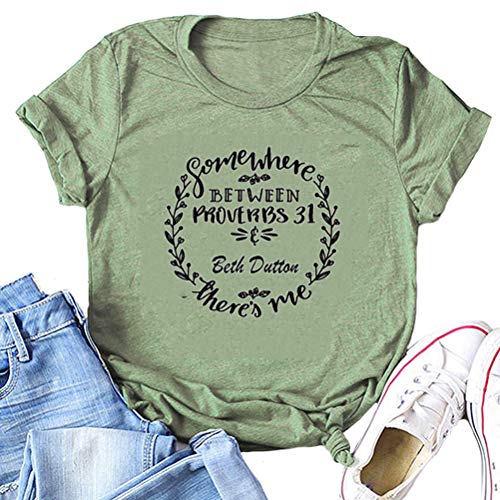 Women Somewhere Between Proverbs 31 and Madea T-Shirt