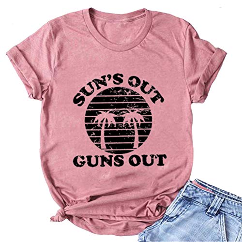 Women Sun's Out Buns Out T-Shirt Sunshine Shirt