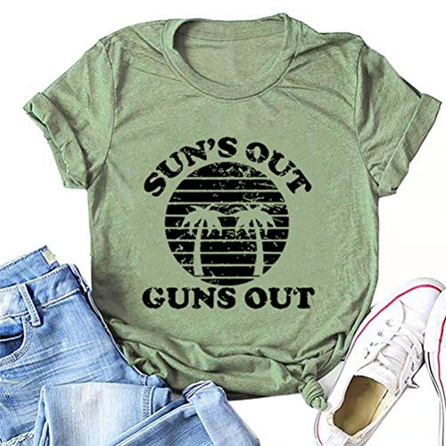 Women Sun's Out Buns Out T-Shirt Sunshine Shirt