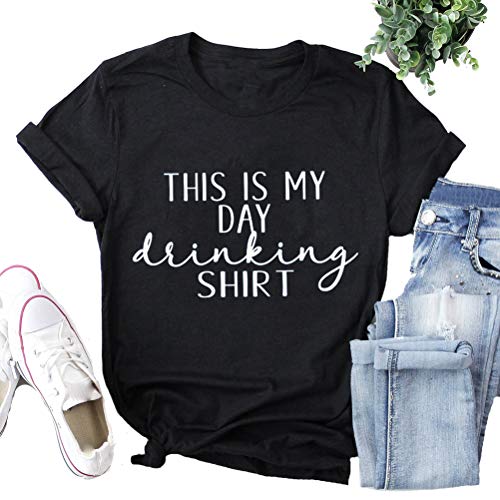 Women This is My Day Drinking T-Shirt Funny T-Shirt