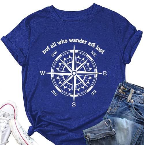 Women Travel Shirt Adventure Explore Tee Tops
