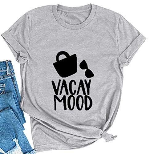 Women Vacay Mood Graphic T-Shirt