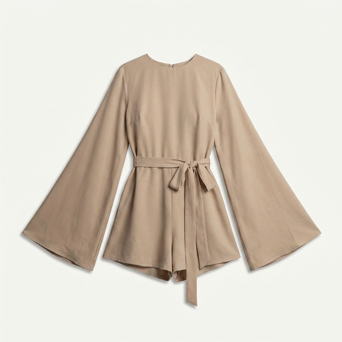 Women's Bell Sleeve Backless Mini Dress Canada | Parcel Theory