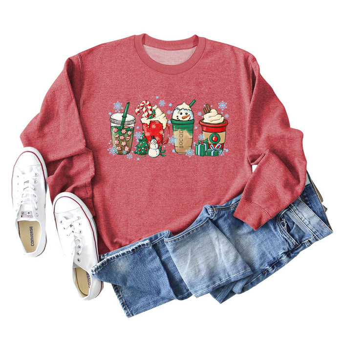 Red sweater (color picture) / S