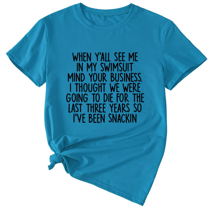 Lake blue (black font) / S