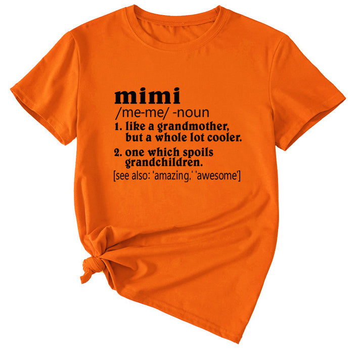 Orange (black font) / S