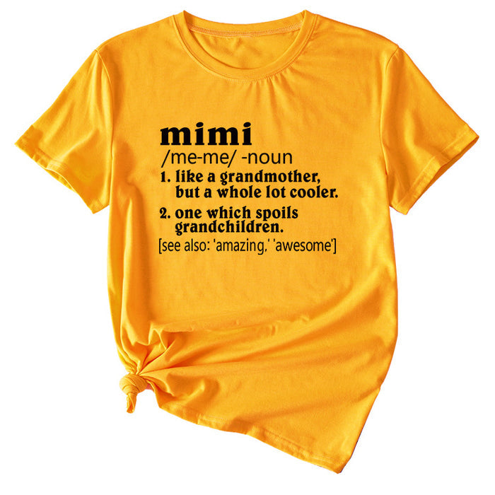 Mustard Yellow (black font) / S