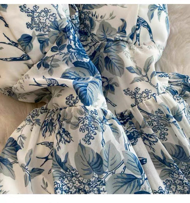 Women's Floral Tiered Maxi Dress Canada | Summer Sundress