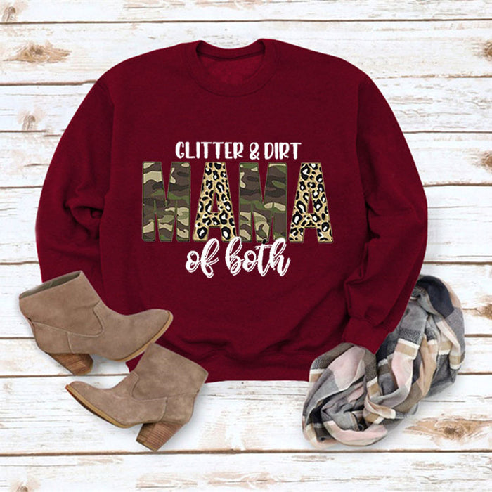 Wine red sweater (white color picture) / S