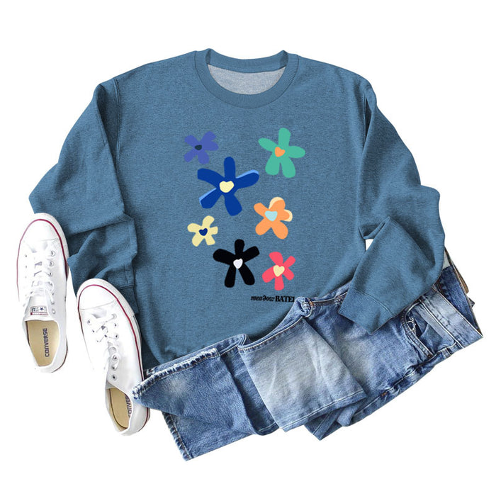 Blue sweater (black color picture) / S