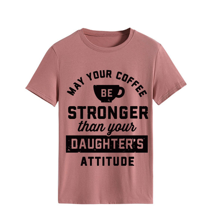 Rose gold (black font) / S