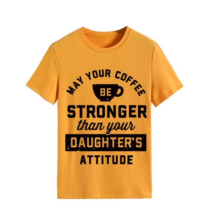 Mustard yellow (black font) / S