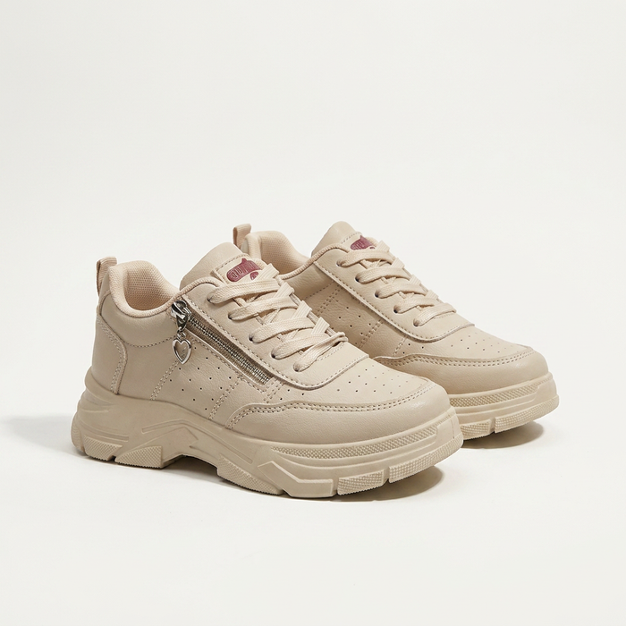 Women's Platform Sneakers with Zipper Detail Canada