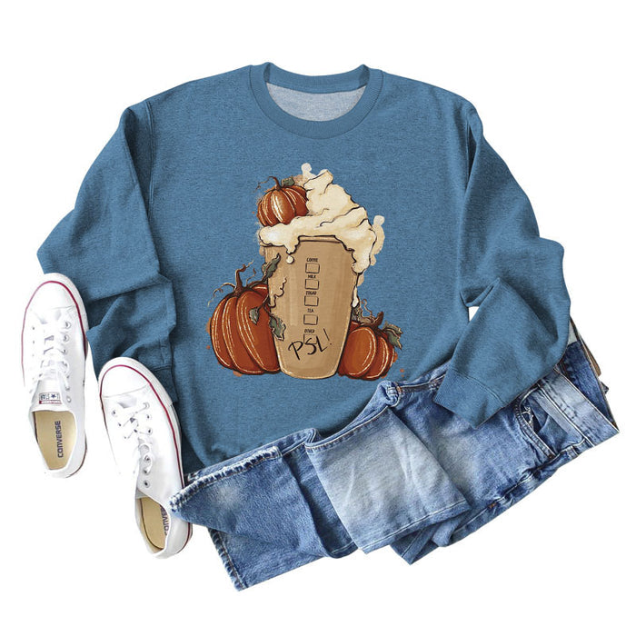 Blue sweater (color picture) / S