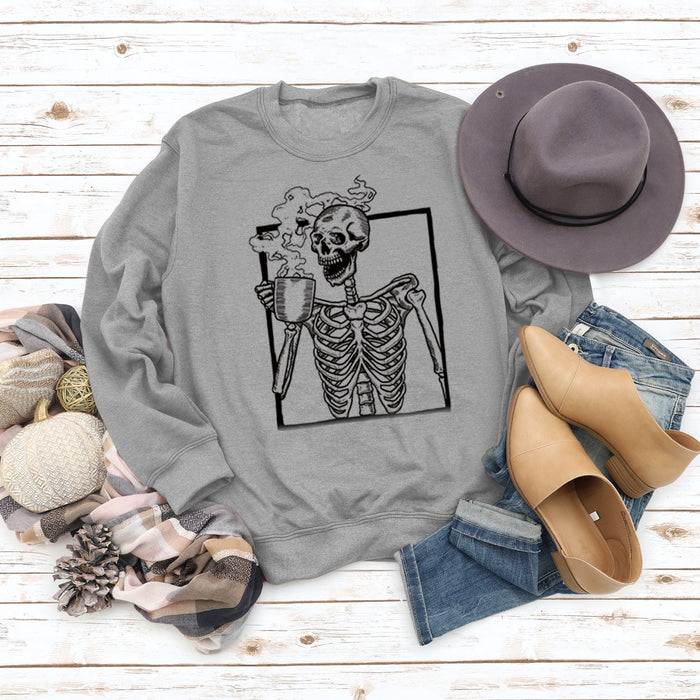 Gray sweater (black color picture) / S