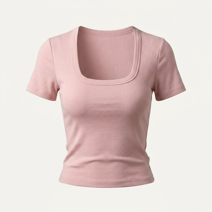 Women's Slim Fit Crop Top T-Shirt Canada | Parcel Theory