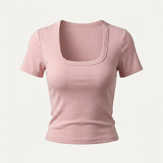Women's Slim Fit Crop Top T-Shirt Canada | Parcel Theory