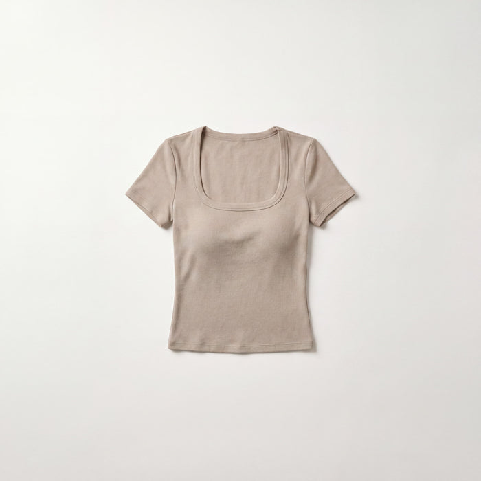 Women's Slim Fit Crop Top T-Shirt Canada | Parcel Theory