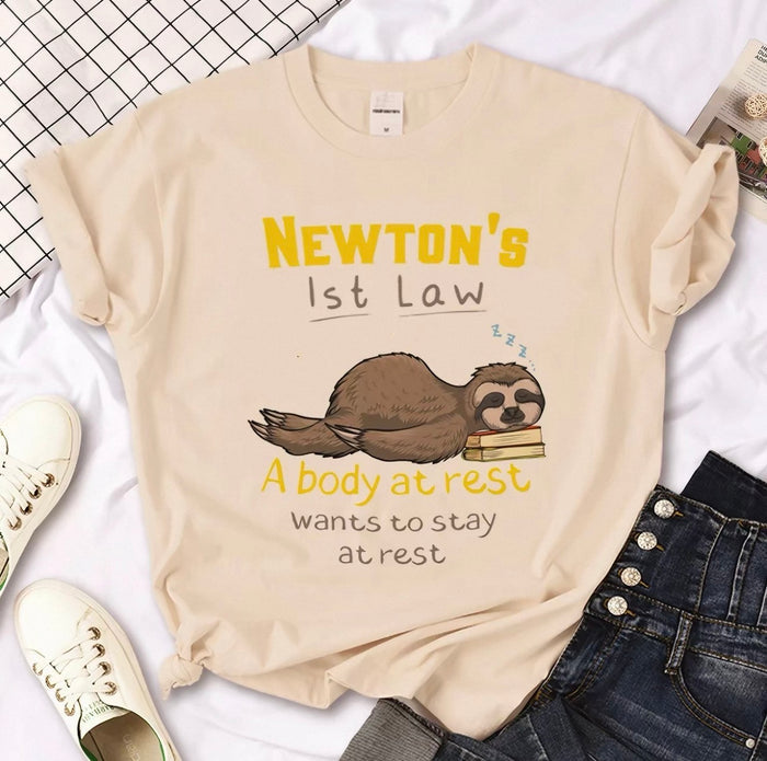 Women's Sloth Graphic Tee - Funny Sloth T-Shirts Canada | Parcel Theory