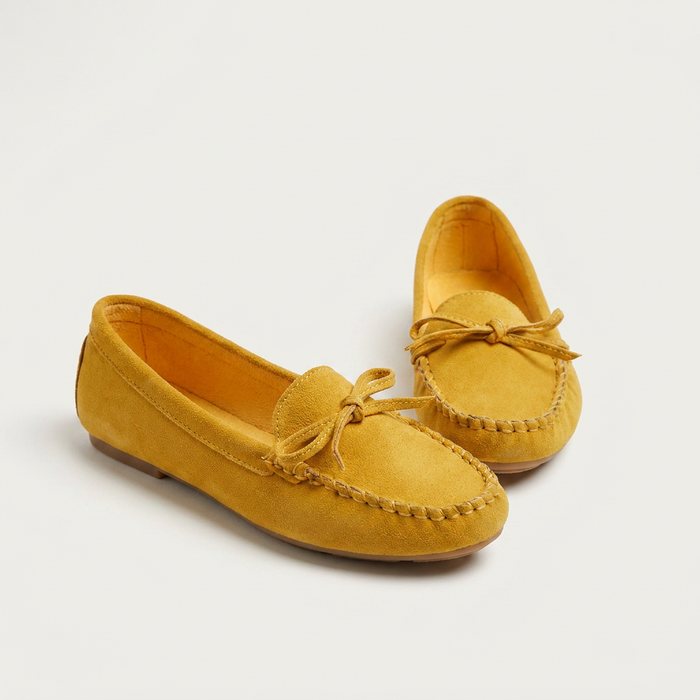 Women's Suede Moccasin Loafers Canada | Slip-On Flats