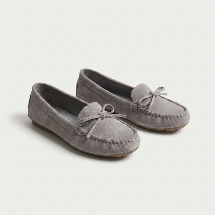 Women's Suede Moccasin Loafers Canada | Slip-On Flats