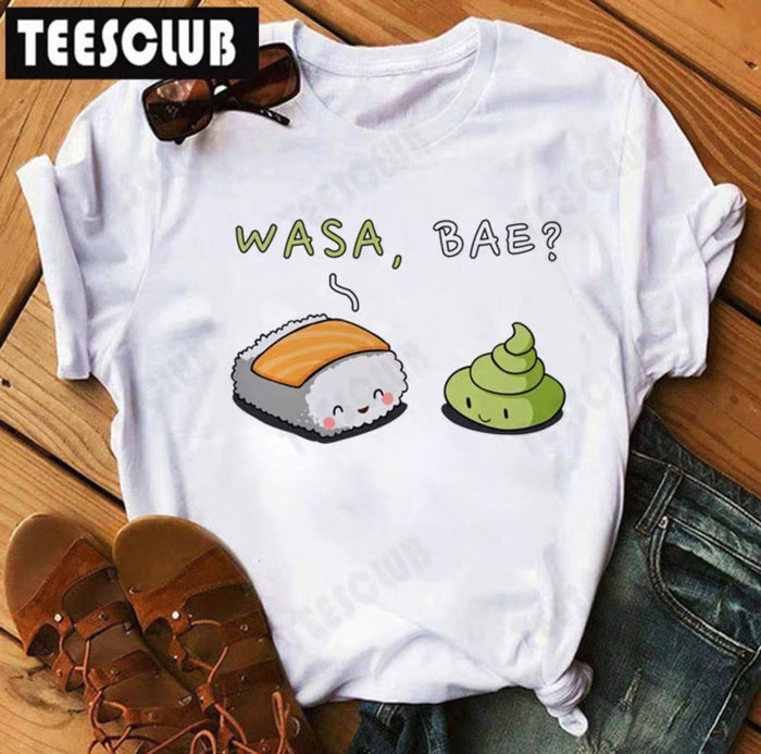 Women's Sushi Graphic Tee | Cute Kawaii T-Shirt Canada
