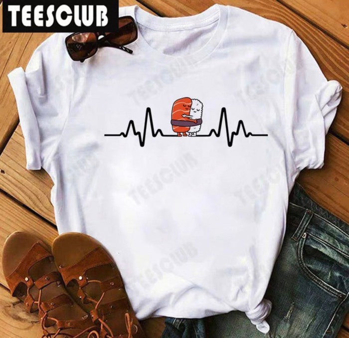 Women's Sushi Graphic Tee | Cute Kawaii T-Shirt Canada