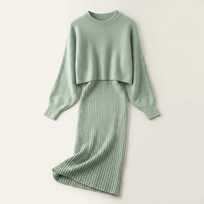 Women's Two-Piece Sweater & Knit Dress Set Canada | Parcel Theory