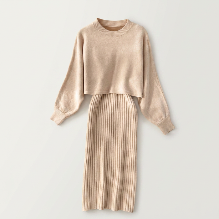 Women's Two-Piece Sweater & Knit Dress Set Canada | Parcel Theory