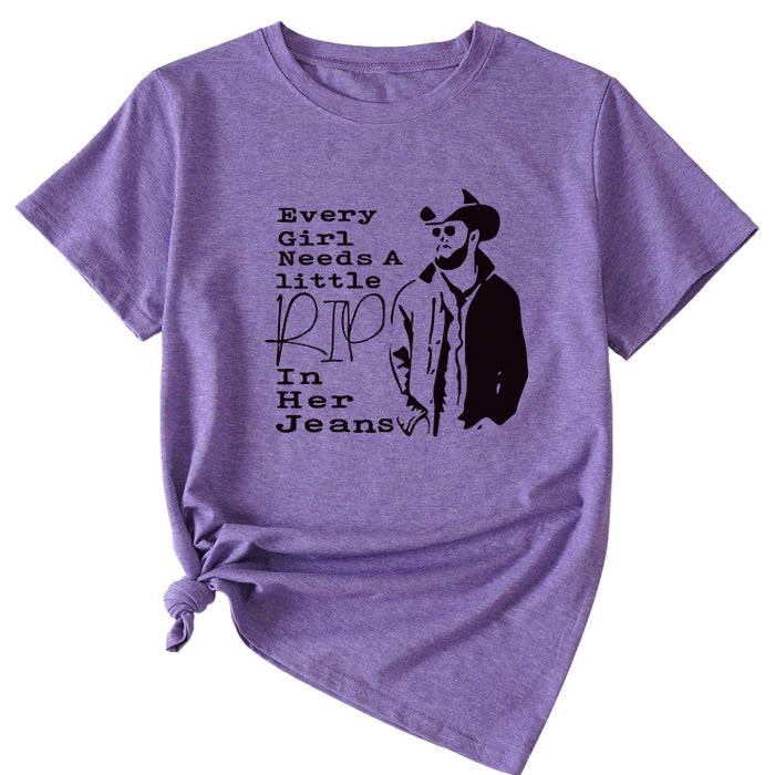Purple (black font) / S