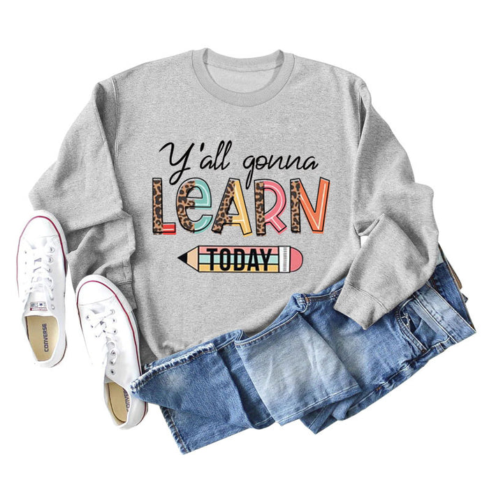 Gray sweater (black color picture) / S