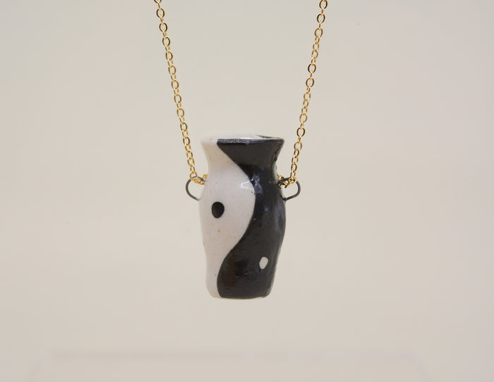 Yin Yang Pot Necklace