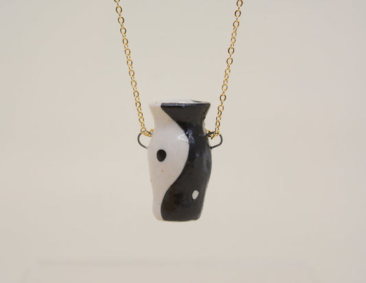 Yin Yang Pot Necklace