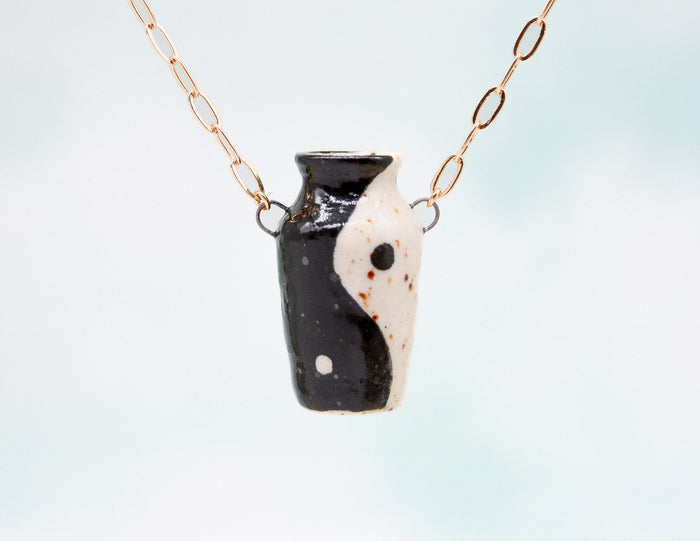 Yin Yang Pot Necklace