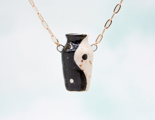 Yin Yang Pot Necklace