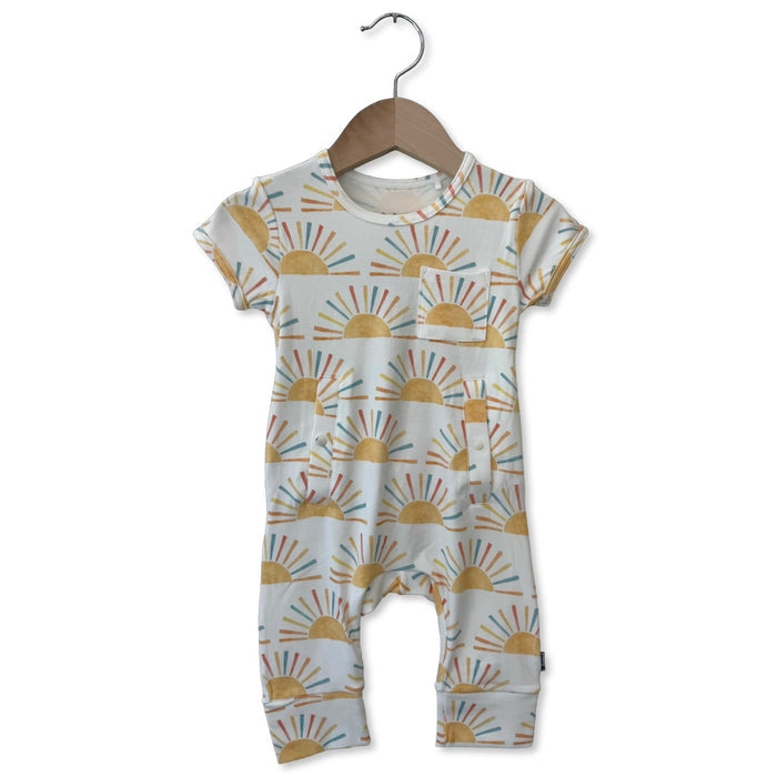 You Are My Sunshine Adaptive Tube Access Short Long Romper