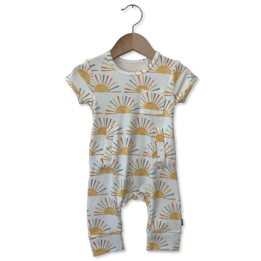 You Are My Sunshine Adaptive Tube Access Short Long Romper