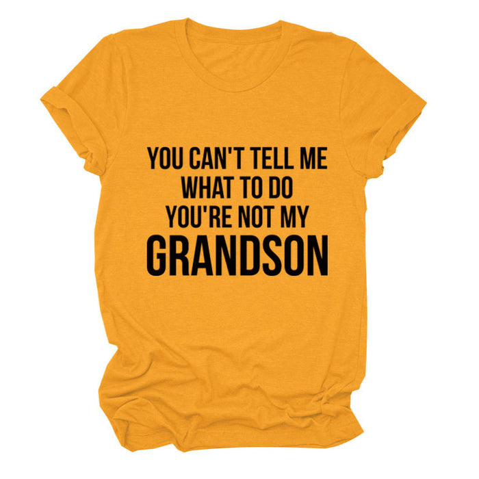 Mustard yellow (black font) / S