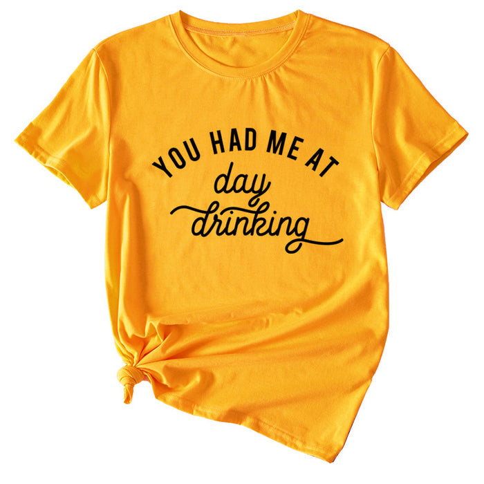 Mustard yellow (black font) / S