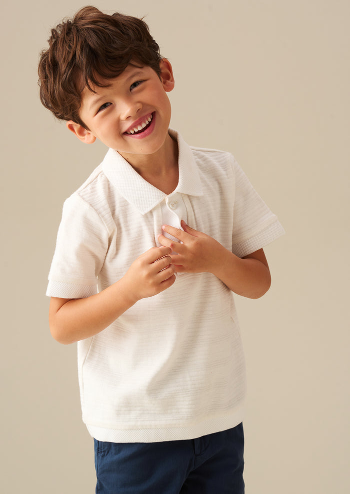 Zeph Textured Polo