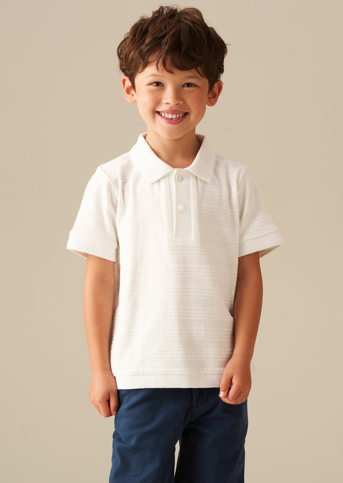 Zeph Textured Polo