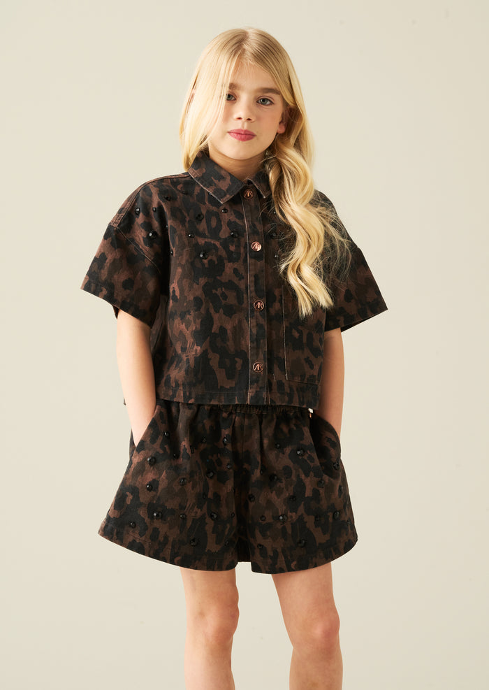 Zeta Leopard Shirt