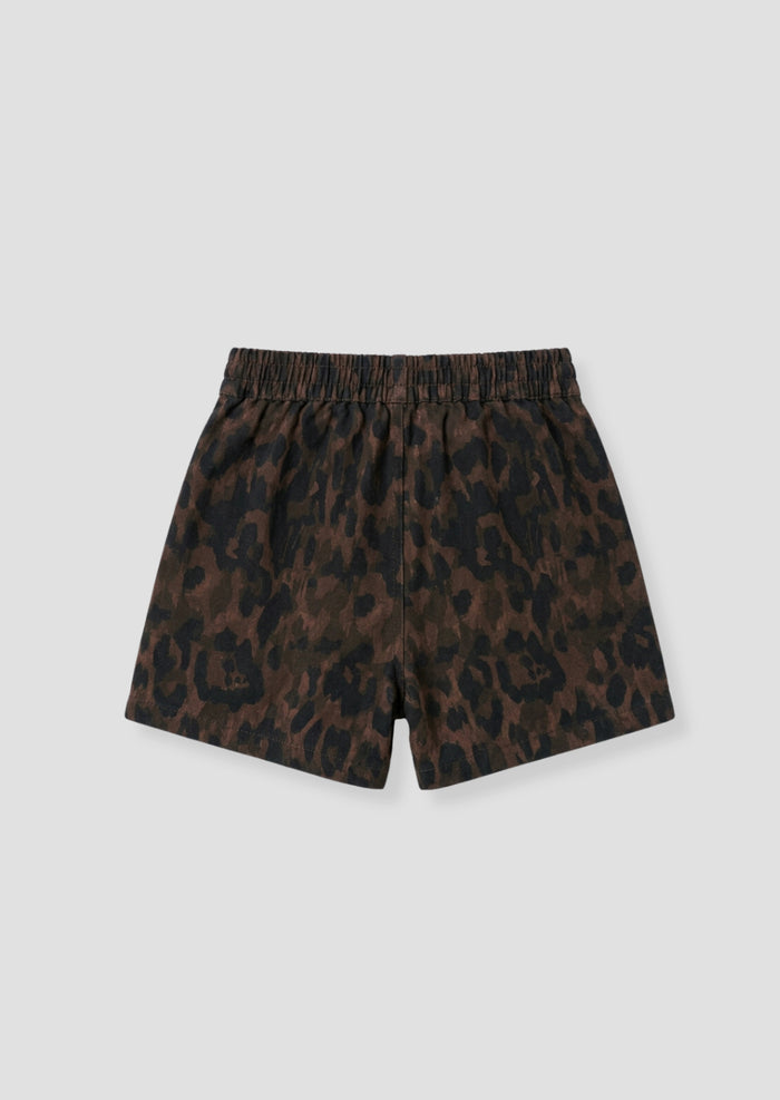Zeta Leopard Short