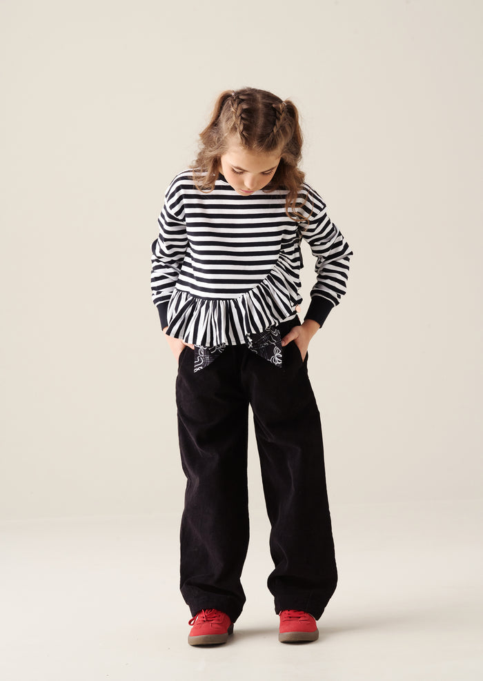 Zoe Cord Leg Trouser